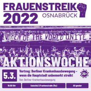 Vortrag: Berliner Krankenhausbewegung - wenn die Hauptstadt unbemerkt streikt