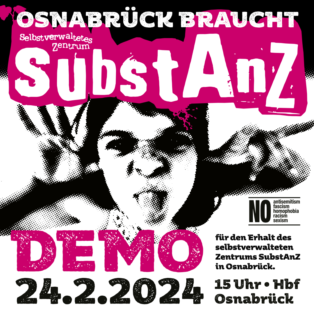 Osnabrück braucht SubstAnZ – Demo 24.02.2024