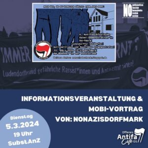 Informations- und Mobiveranstaltung mit NoNazisDorfmark
