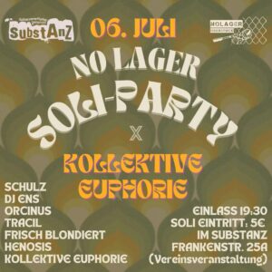 No Lager Soli-Party